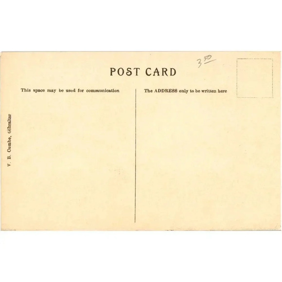 Gas Works Gibraltar Postcard - Picture 2 of 2